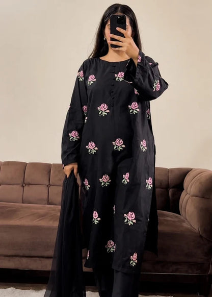 HANILA  Embroidered 3PC Suit