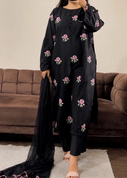 HANILA  Embroidered 3PC Suit